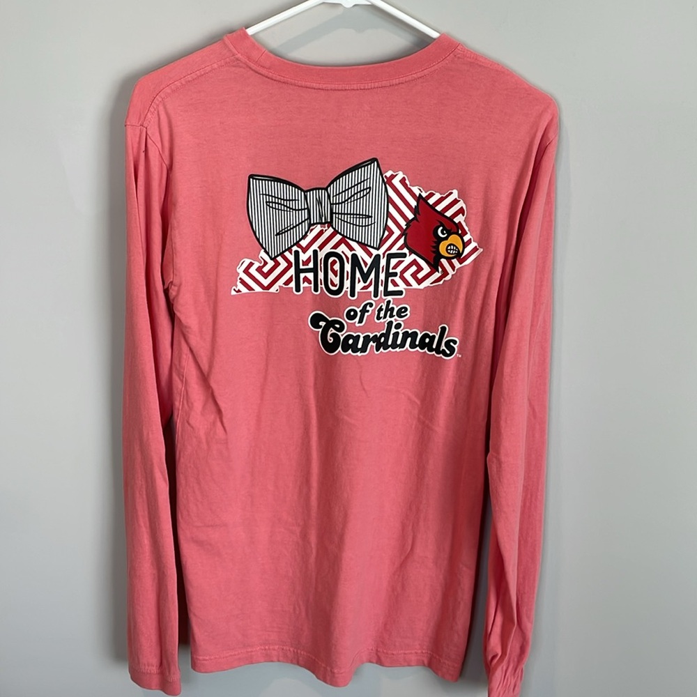 University of Louisville Long Sleeve T-Shirt - Pink